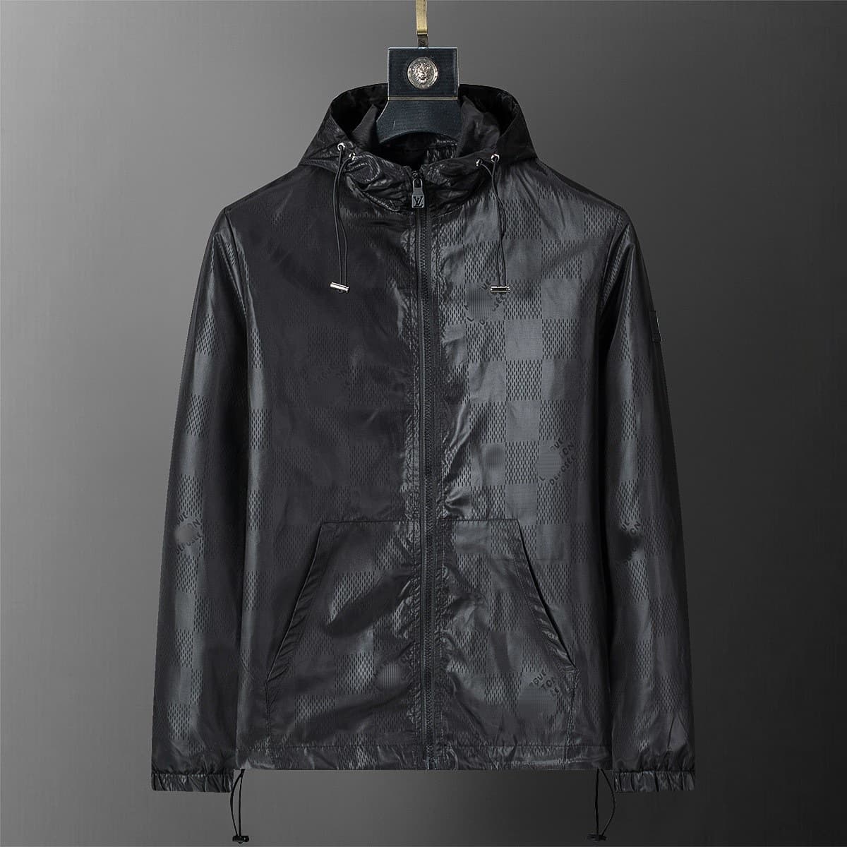 Veste à capuche unisexe automne-hiver de haute qualité, style trench-coat, taille asiatique.