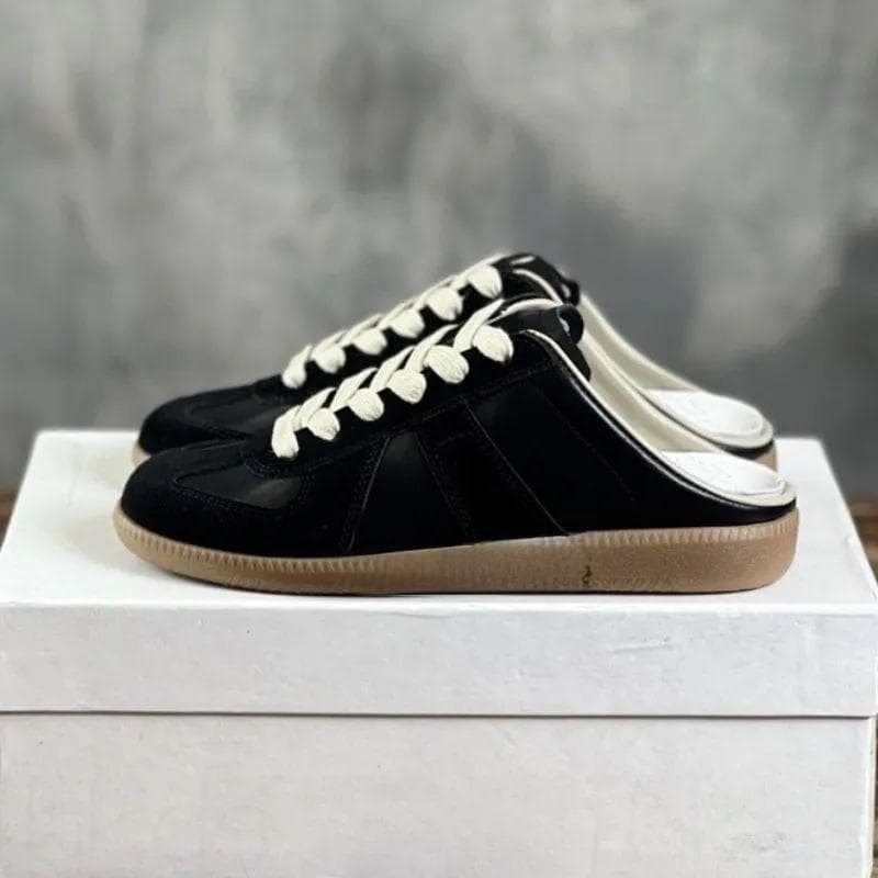 Chaussures d'entraînement originales à lacets de style Margiela, baskets blanches confortables et polyvalentes pour hommes et femmes
