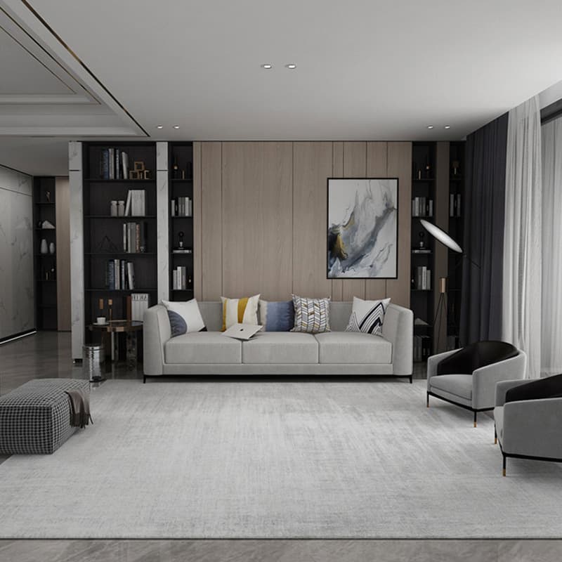 Living room carpet modern simple bedroom room full bedside large floor mat home sofa coffee table blanket