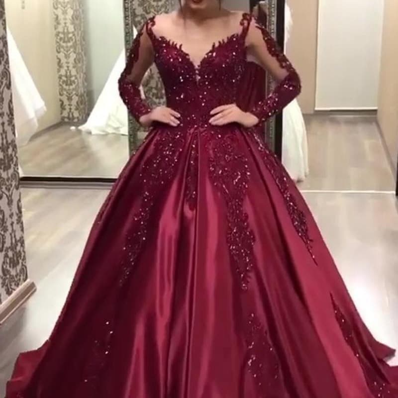 Women's clothing Trade Women's Independent Stand Lace Sexy Long Skirt Tow Tail Party Evening Dress New Style