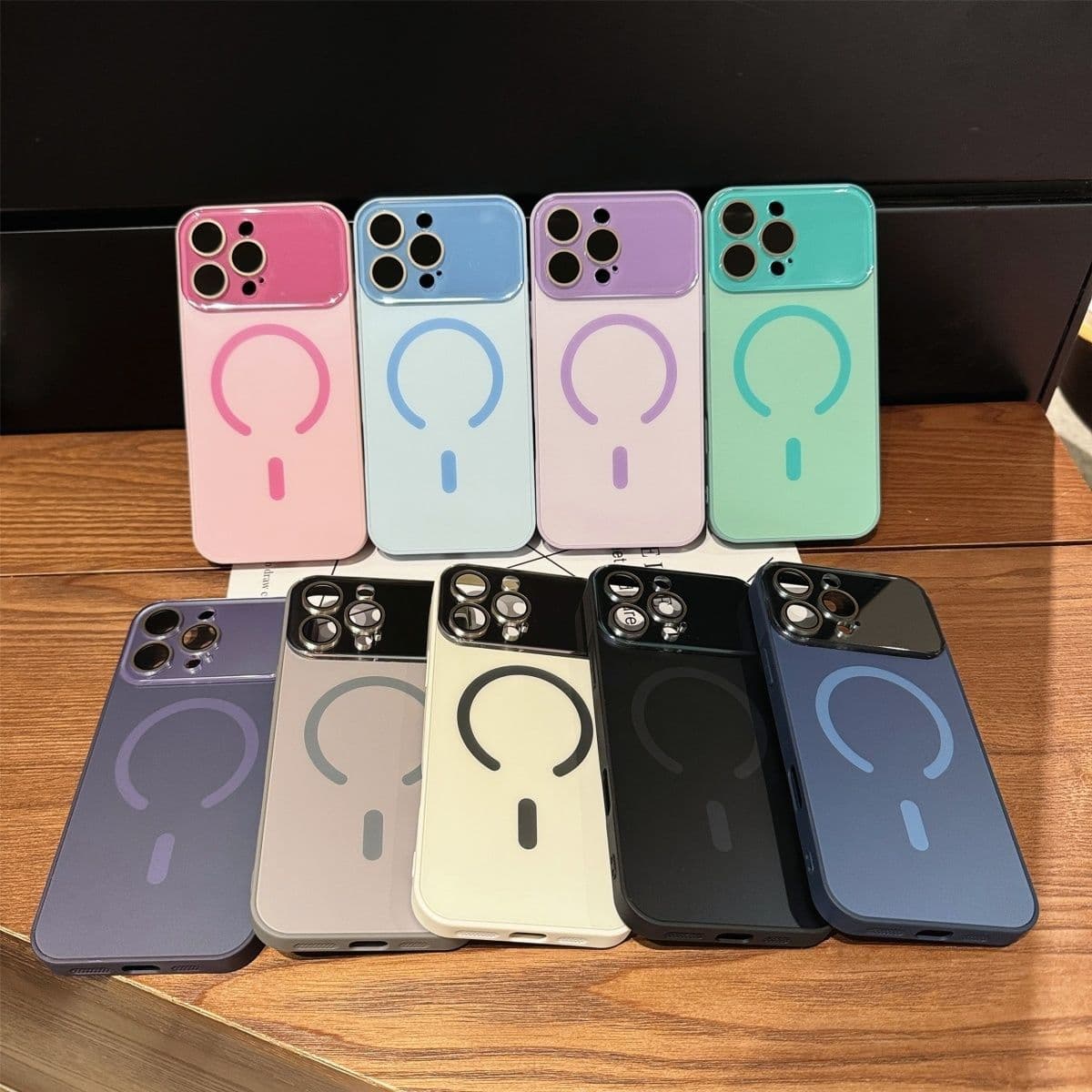 Seconds Into 17 Large Window For 17PROMAX Mobile Phone Case Matte Frosted Magnetic Suction Apple 16 Hard Protection 15