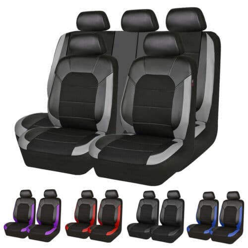 Car seat cover bracket sandwich splicing leather pu leather