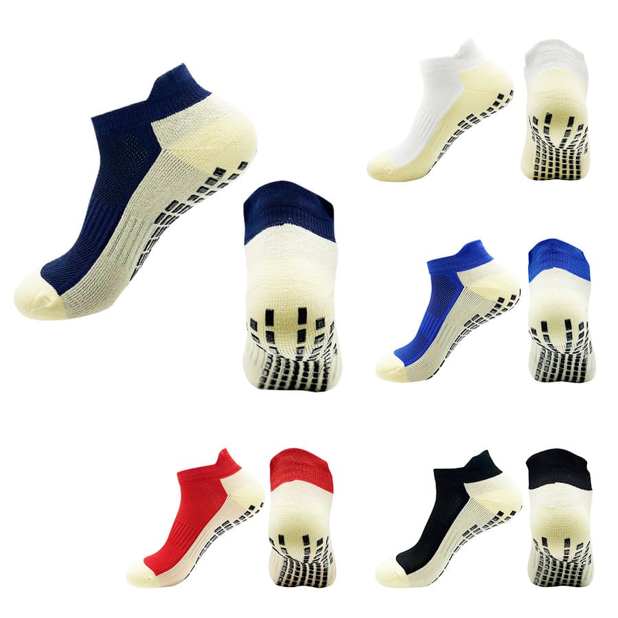 Multi-color new men's and women's non-slip football socks breathable running yoga socks hiking sports socks boat socks