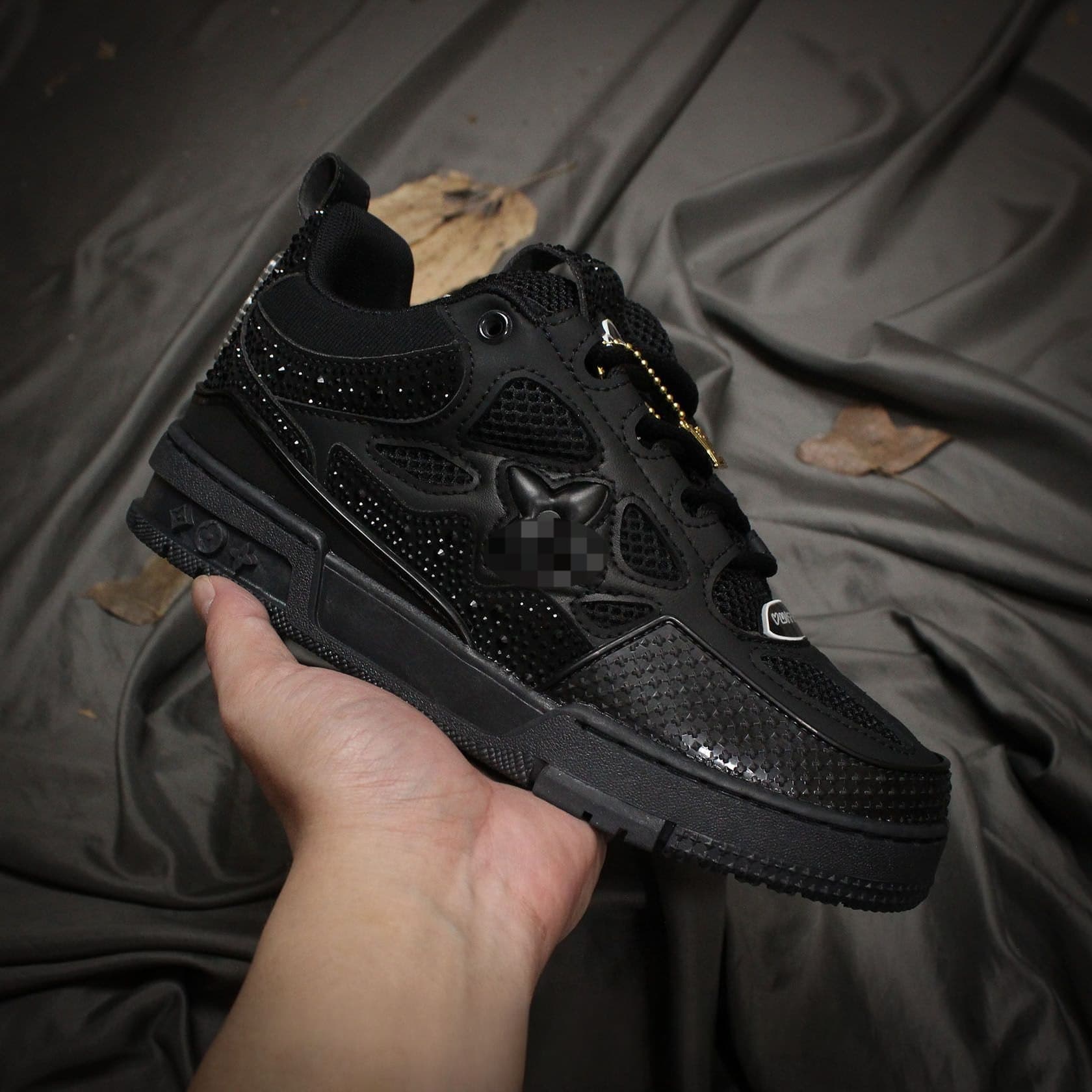 Chaussures New Bread, Fat Ding, lacets Water Diamond, chaussures de skate basses tendance et décontractées, chaussures pour couples de même sexe