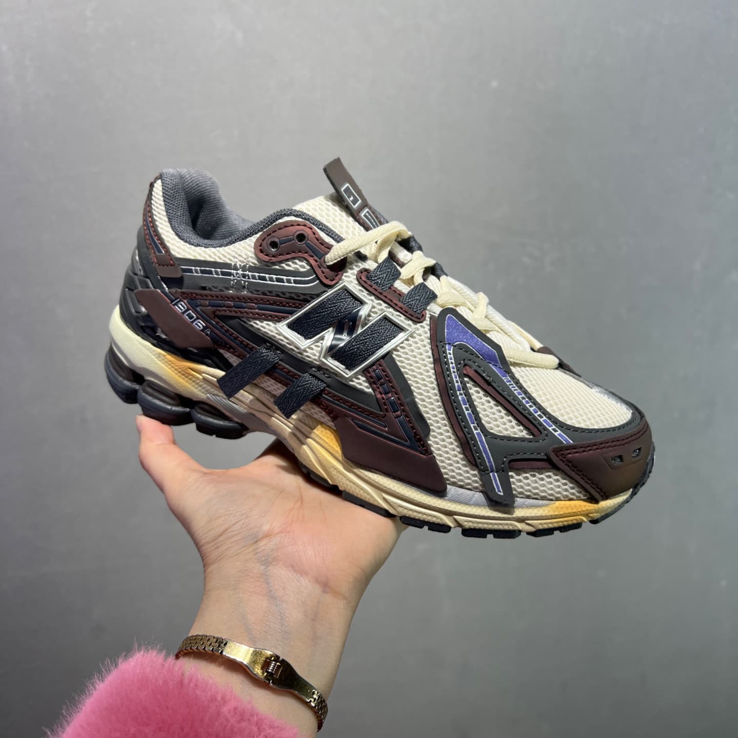 Putian Original Quality, Cross-border NB Retro Running Mesh Respirant Chaussures de Sport Décontractées, Mode et Polyvalentes