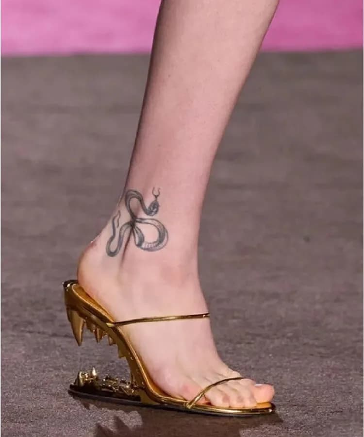 2026European And American Summer New Metal Tooth San, High-heeled Shoes, Fashion Shows, Women's Dresses, 44 Size