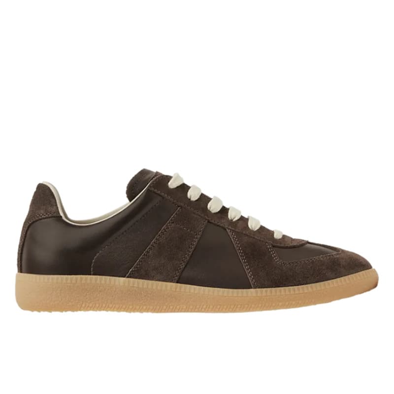 Baskets décontractées en cuir véritable pour femmes Dexun, chaussures d'entraînement polyvalentes pour hommes inspirées de Forrest Gump.