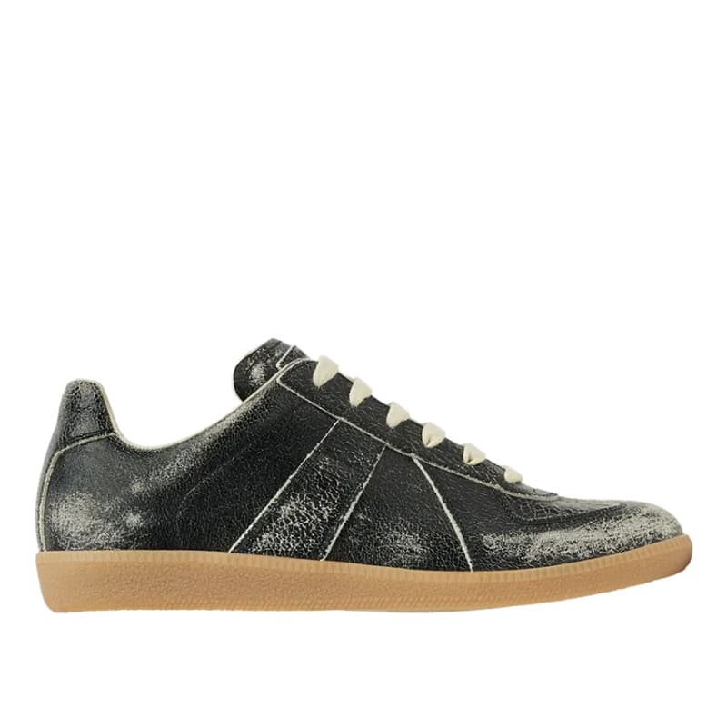 Baskets décontractées en cuir véritable pour femmes Dexun, chaussures d'entraînement polyvalentes pour hommes inspirées de Forrest Gump.