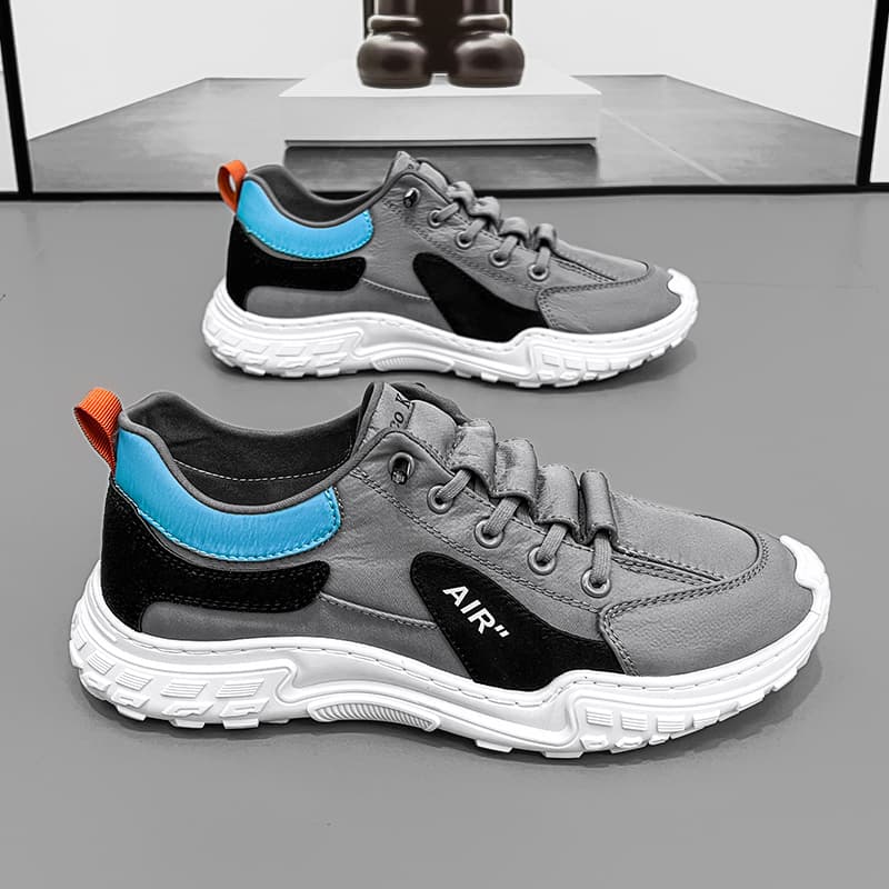 Summer New Low-top Casual Mesh Cloth Breathable Men's Shoes Fashion Comfortable Soft-soled Board Shoes Men's Fashion Shoes