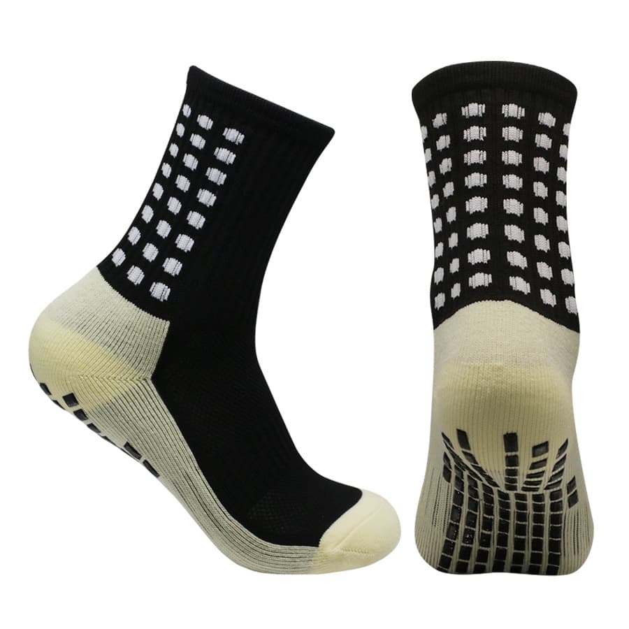 Football socks, sports socks, mid-tube dispensing anti-slip socks, children's and adolescent women's training socks 33-39