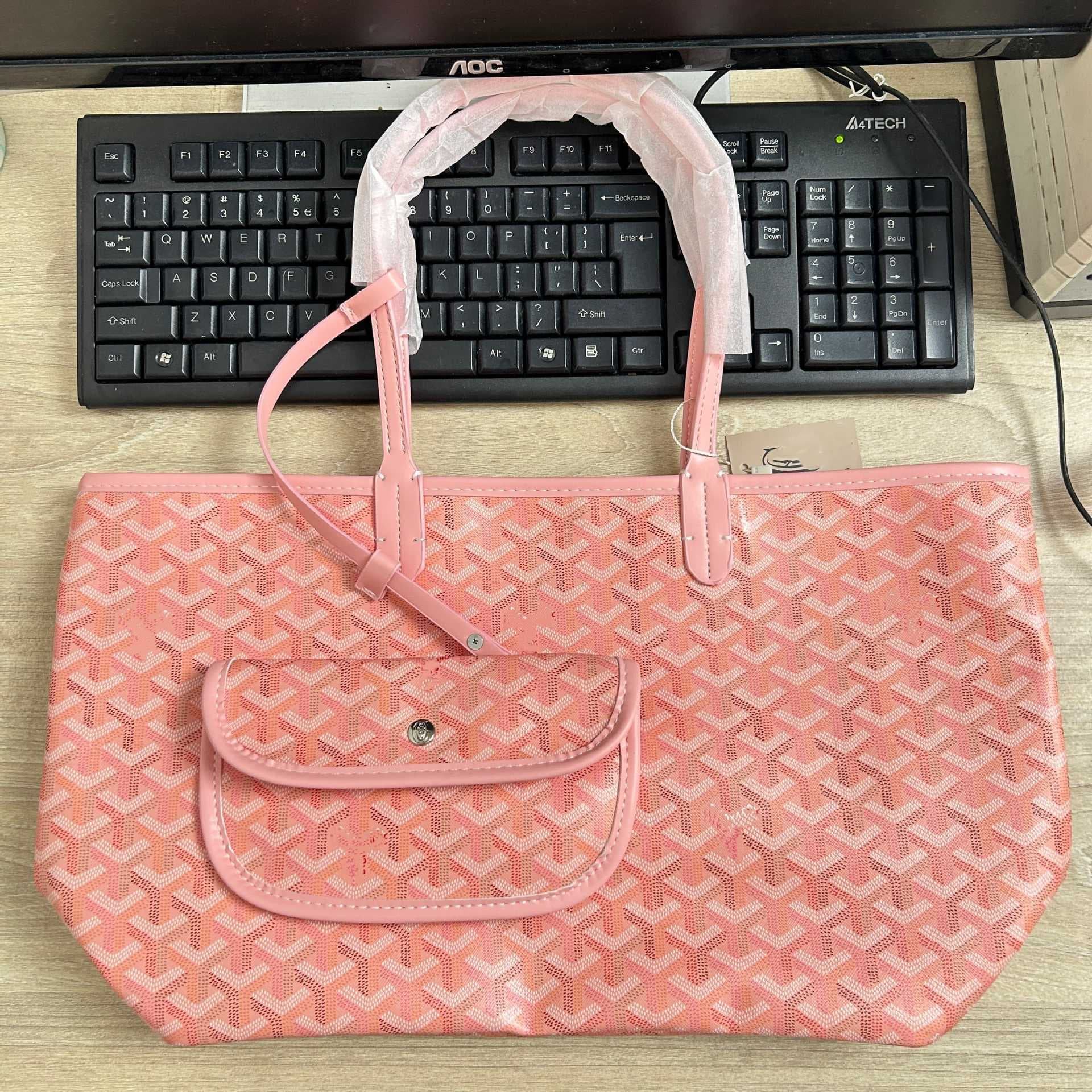 Sac cabas New Dog Tooth édition limitée 170e anniversaire, gris et rose, pour maman