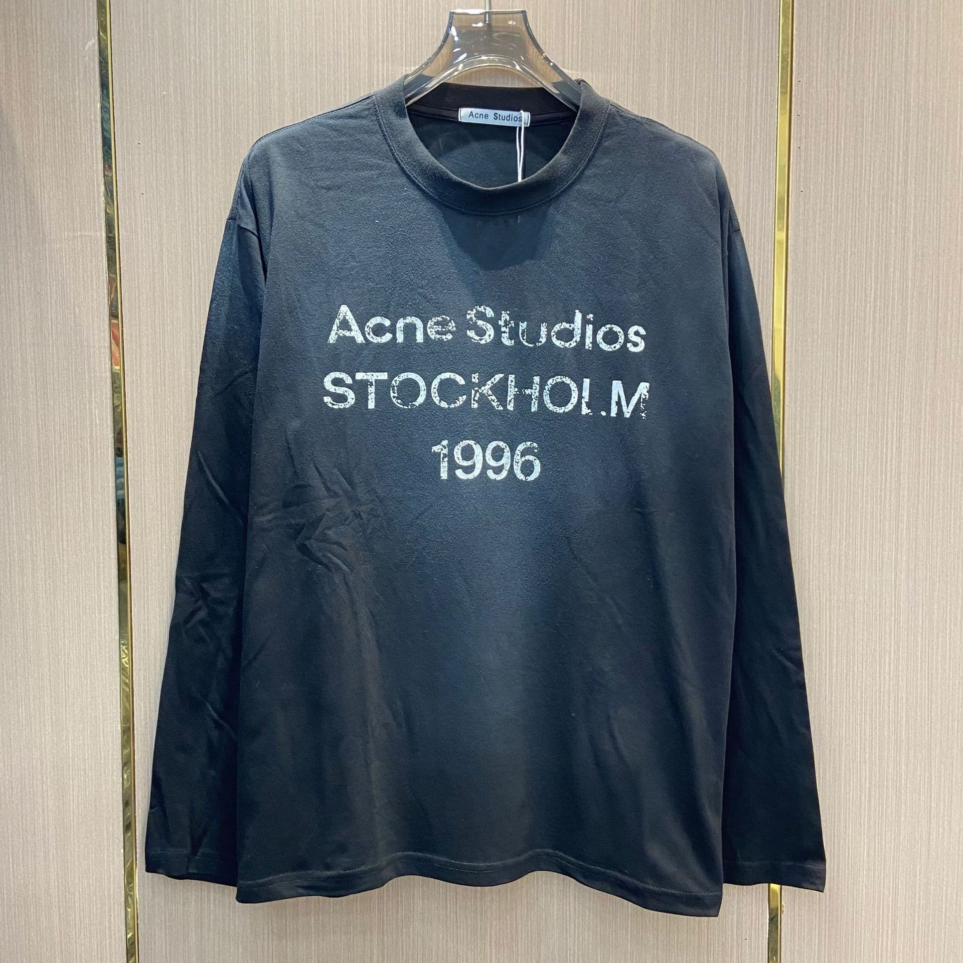 25SS 1996 Classic Dstruction Commmorativ Lazy Rlaxd Long Slv Sun Protction Lightwight Bas T-Shirt Couplel
