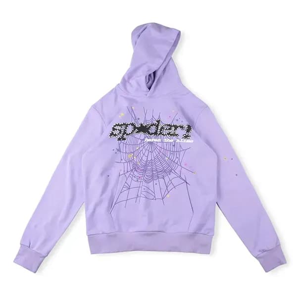 Sweat à capuche Spider pour enfants Sp5der 555555 Sweat à capuche pour garçons et filles, imprimé toile d'araignée de haute qualité