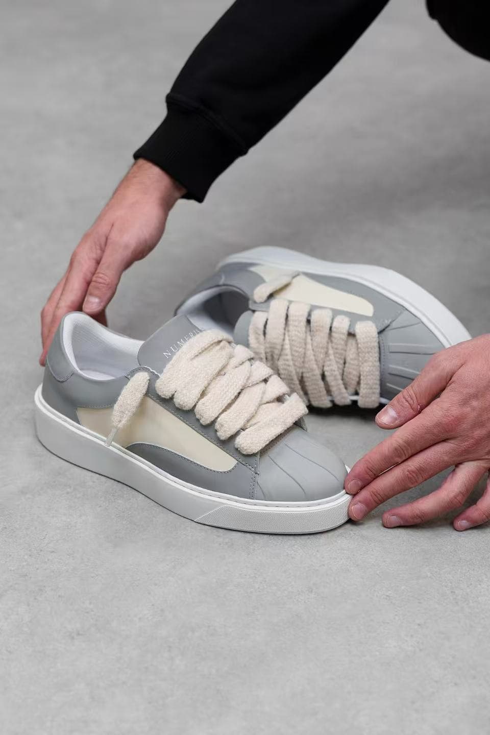 Numeris New Sneakers With Shell Toes, Long Sleeved Soles, Low Top Design, Casual Athletic Shoes, Versatile Lace Up Men's Shoes.