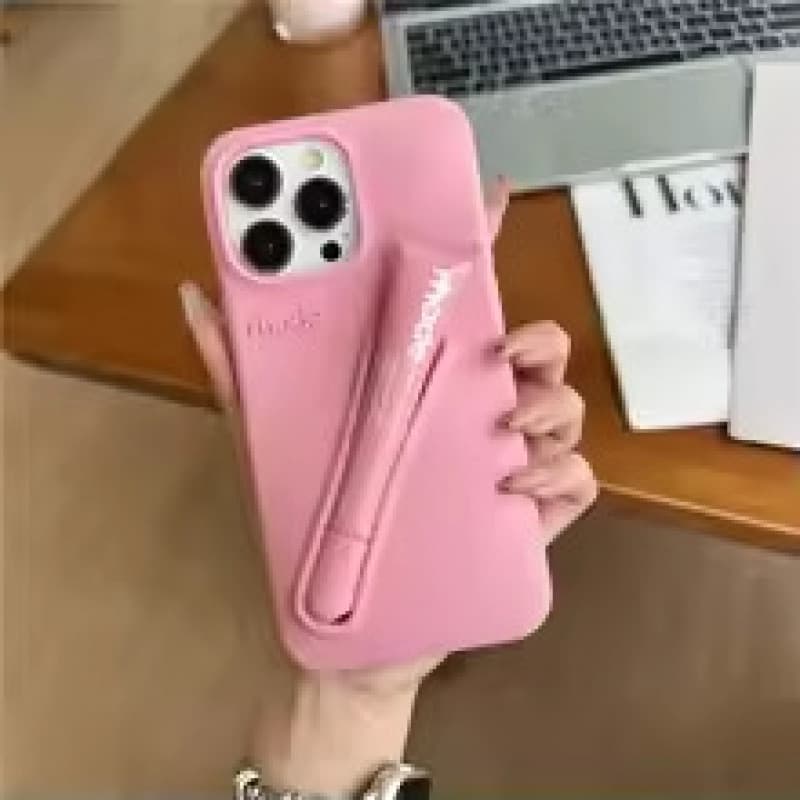Étui pour rouge à lèvres et gloss TechCore Hailey Style, compatible avec iPhone 15, iPhone 14, iPhone 13, iPhone 17, iPhone 11 et iPhone 16. Desig