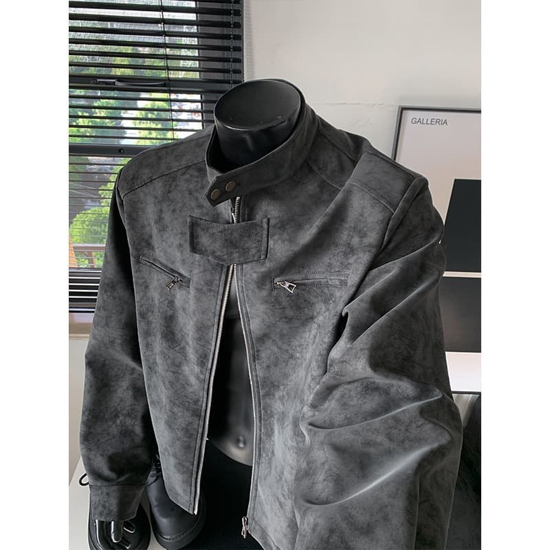New Trendy Brand Jacket, Retro Trendy Versatile And Cool Top
