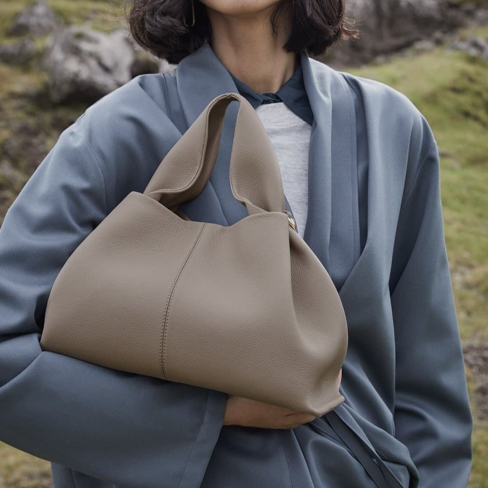 Cloud Dumpling For Women 2024 New Trend Handheld Lunch Box French Style Textured Shoulder Crossbody Bag