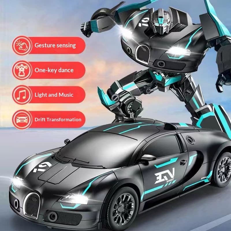 New Gesture Sensing Transforming Remote Control Children's Car Electric Racing King Kong Robot Boy Toy