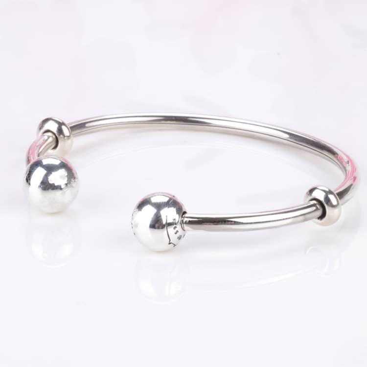 Pan's S Pure Silver New Versatile Open Bracelet