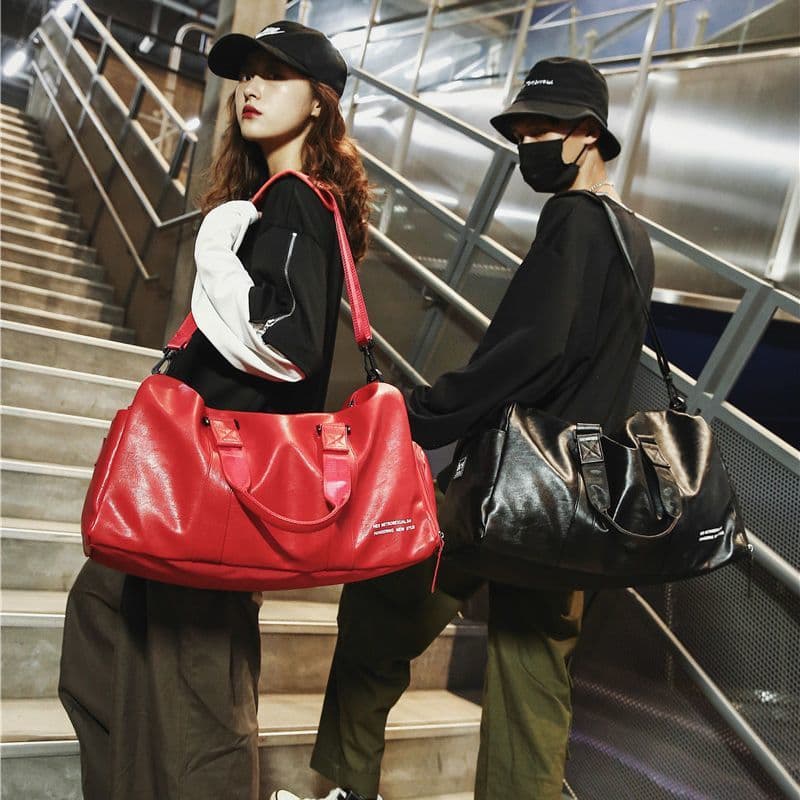 Unisex bags large capacity all match swimming bag hand held outdoor sports travel bag men's bag now made log