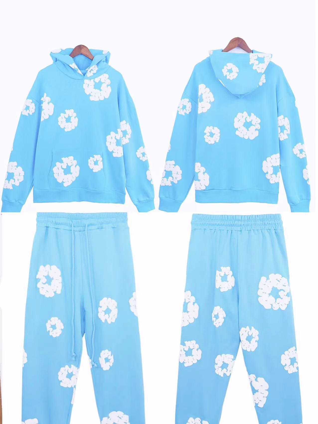 Vêtements pour hommes tendance mode costume pull ample imprimé kapok