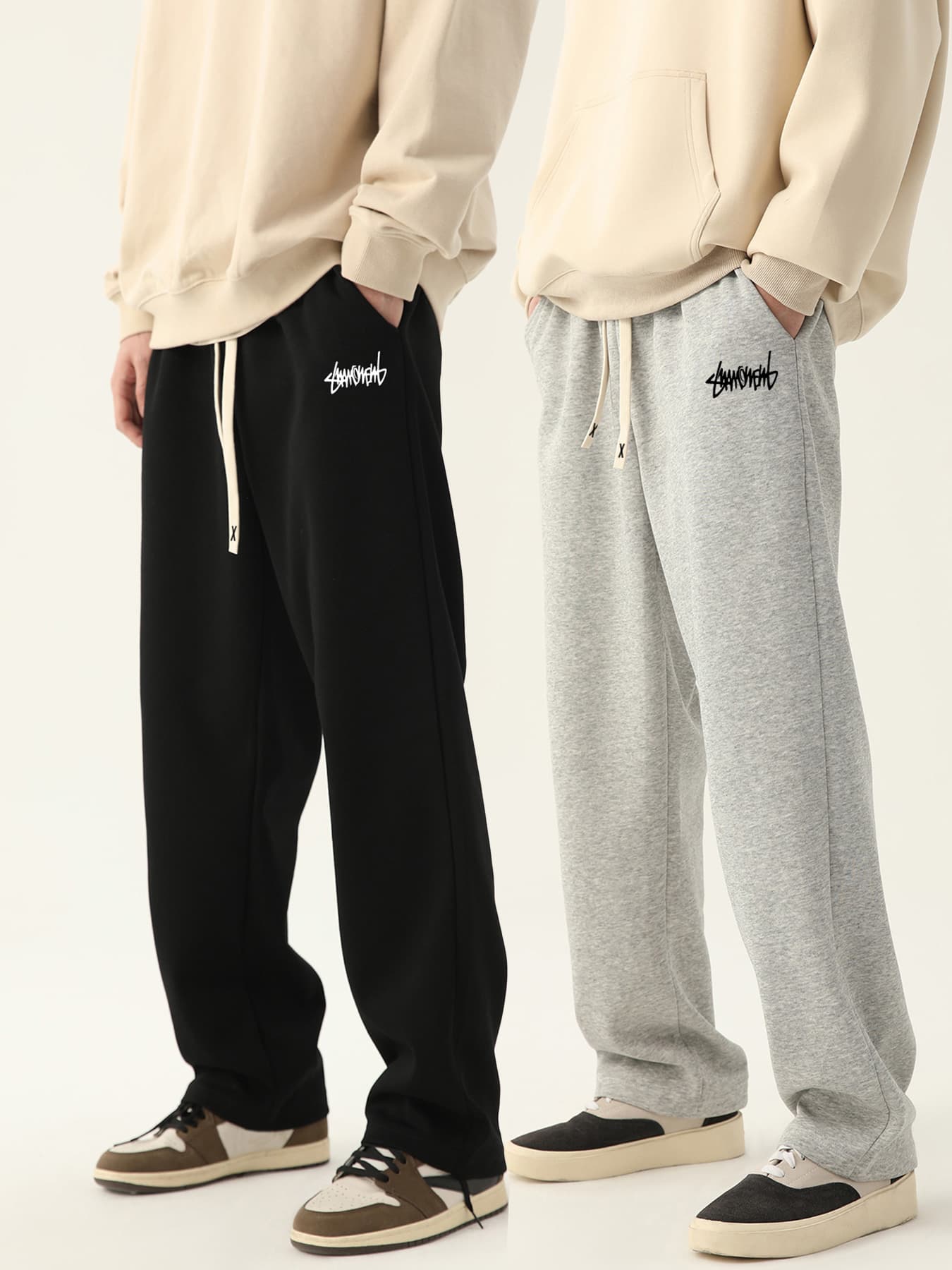 Men's Neutral Breathable Baggy Outdoor Fashion Design Jogging Pants 2024 New Sweatpants