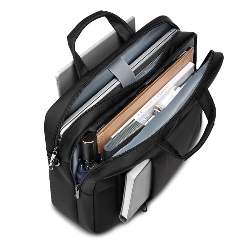 New Business Men's Handheld Office Bag Printed Multifunctional Waterproof Briefcase