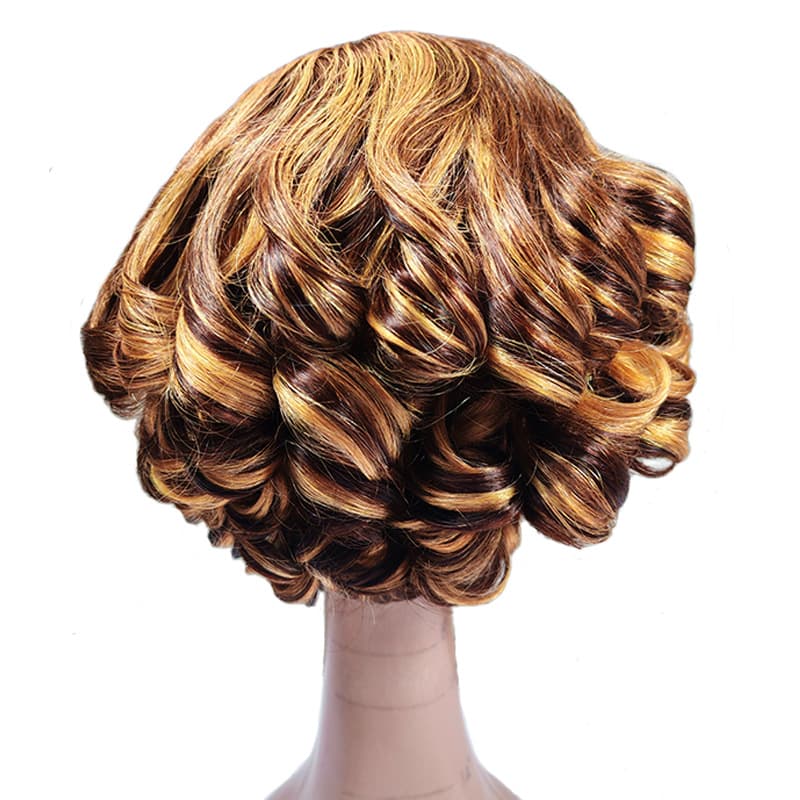13x4 HD Transparent Lace Front Human Hair Wig – Soft Pixie Cut Bob With Pre-Plucked Hairline For Effortless Glamour & Natural Look​
