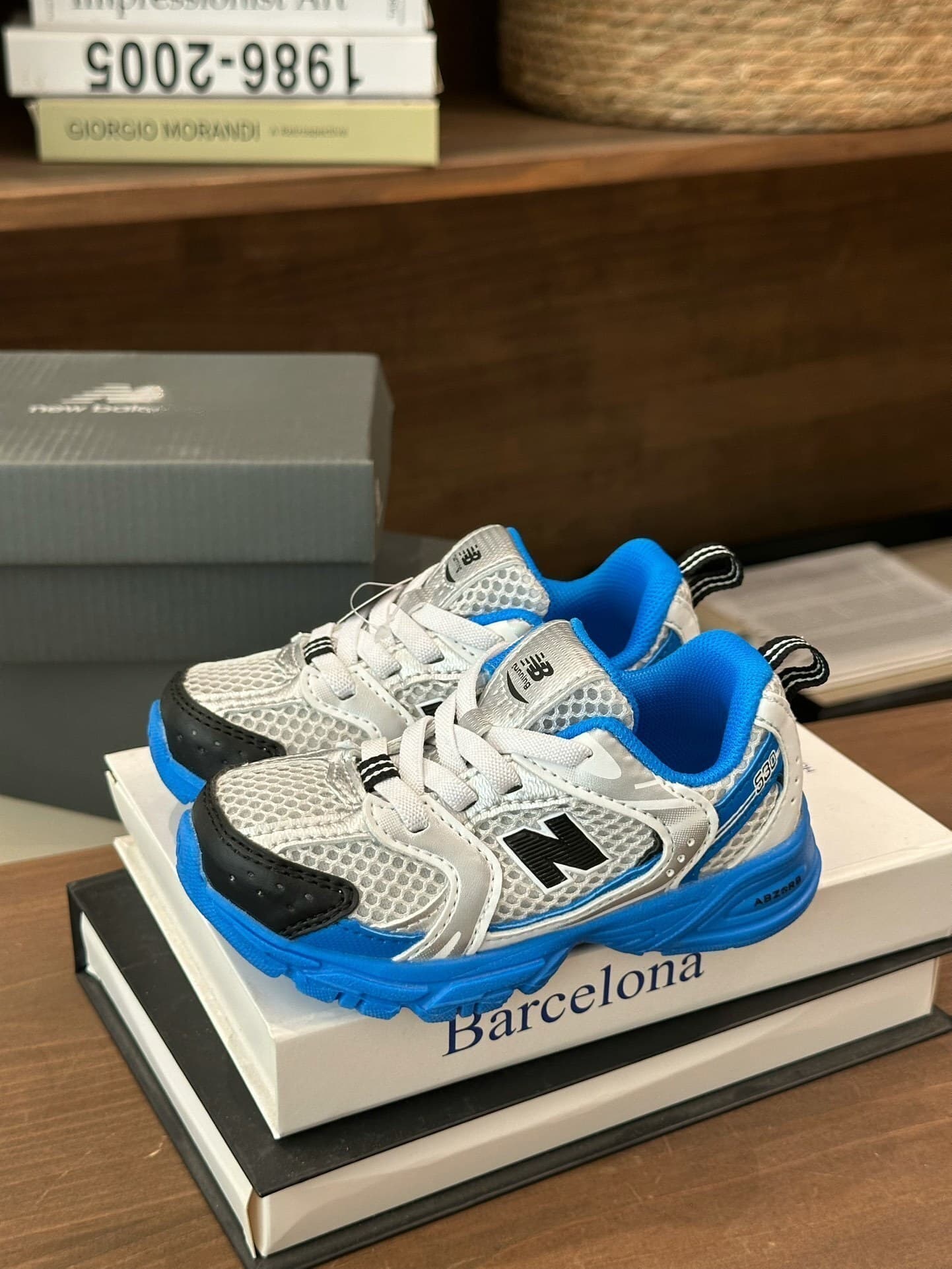 Baskets décontractées pour enfants Nw Balance 530, chaussures élégantes en maille respirante, baskets légères et antidérapantes pour garçons