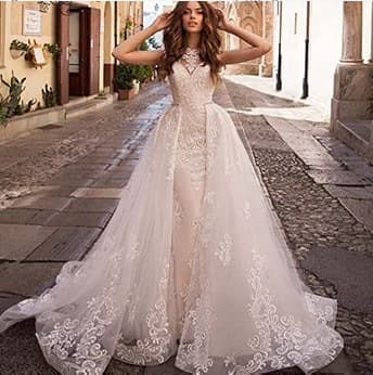 Women's Clothing Main wedding dress new style simple forest travel shoot outdoor bride go out light gauze skirt high end lace super fairy dream