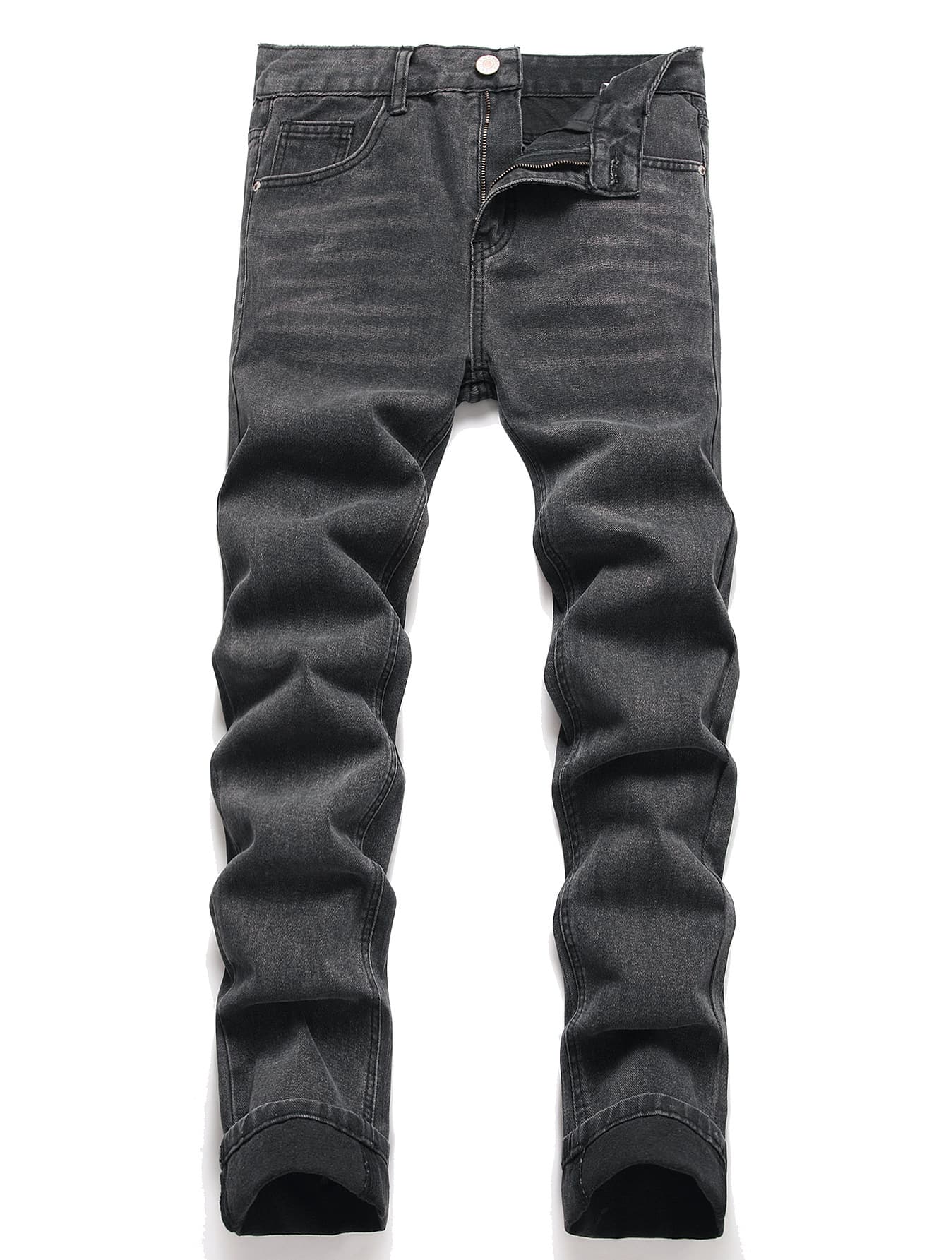 Men's New Straight Slim Jeans Xintang Basic Style