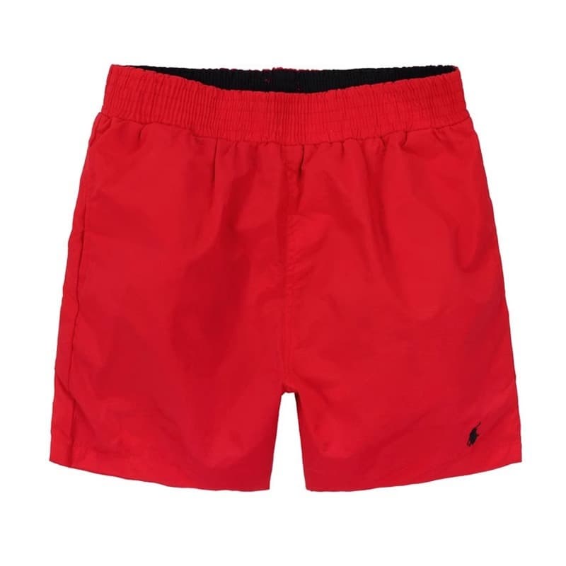Short de bain homme à séchage rapide, short de plage taille élastique avec logo brodé, maillot de bain décontracté et léger pour la piscine et