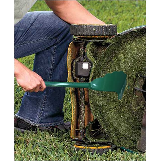 Home Furniture popular gardening lawn mower blade cleaner lawn mower cleaning tool scraper cleaning brush