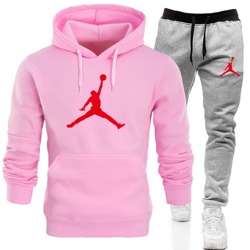Nouvel ensemble de vêtements de sport 2 pièces, sweat-shirt à capuche + pantalon à cordon, vêtements de sport à capuche pour hommes, ensembles