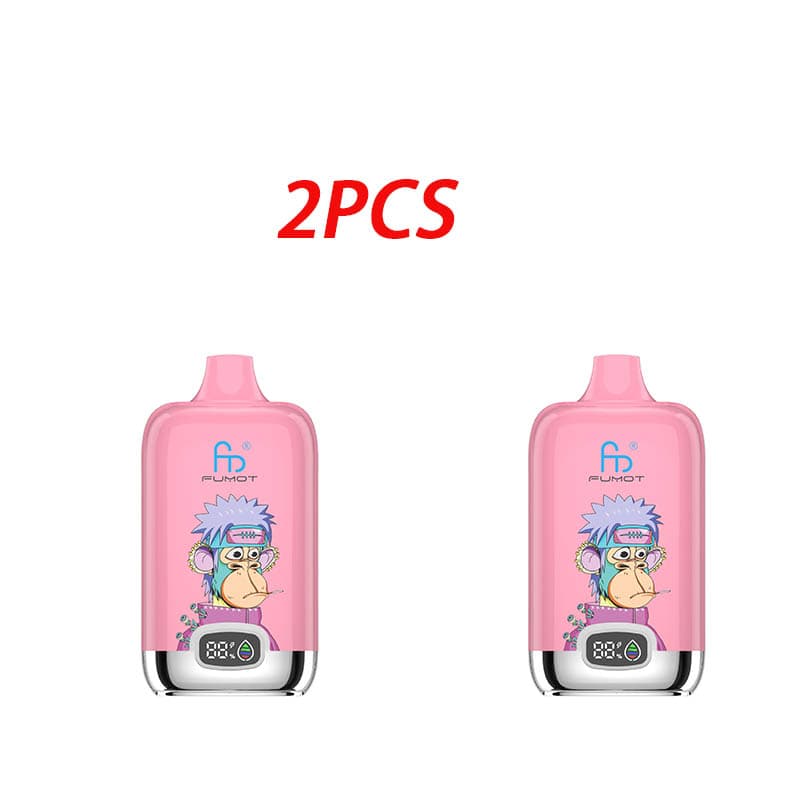 2PCS 12000 Puffs RANDM TORNADO Myrtille Framboise Saveur Fruitée Jetables Vape Cigarettes Électroniques Appareil Kit De Démarrage