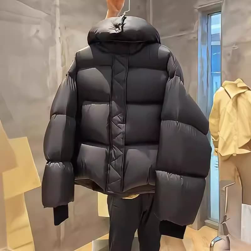 Women's Clothing 2024 new winter cotton jacket for women short design loose cotton jacket small size thick cotton jacket