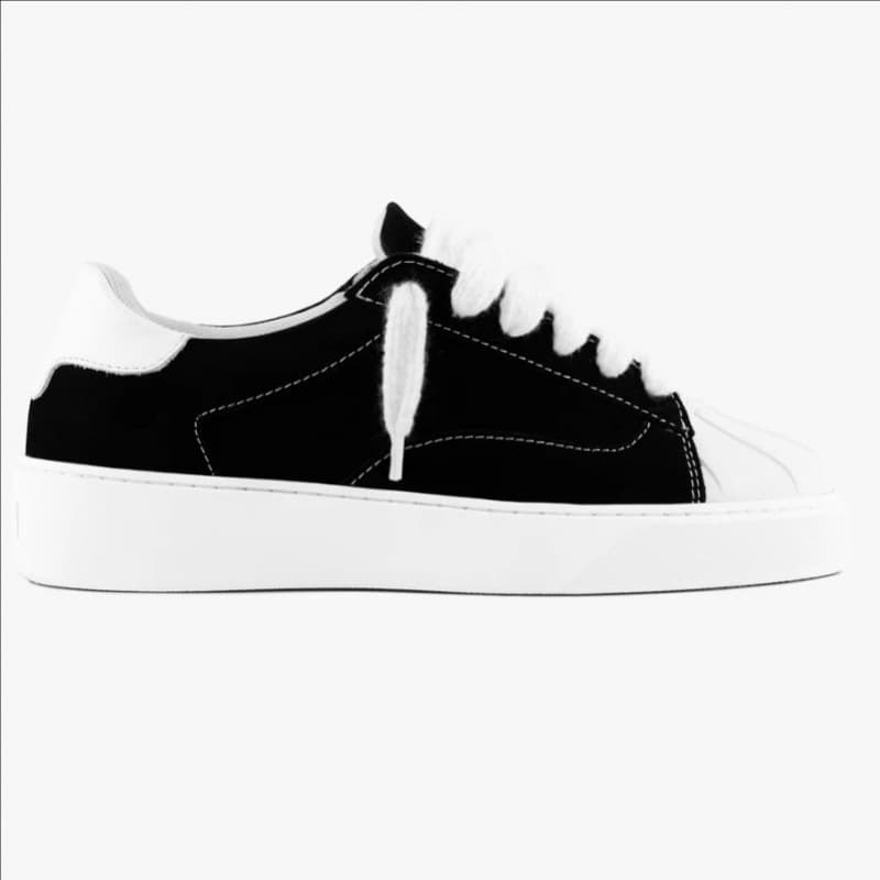 Chaussures Numeris, baskets décontractées pour hommes, plates, à bout rond, à lacets, baskets classiques et polyvalentes en cuir véritable.