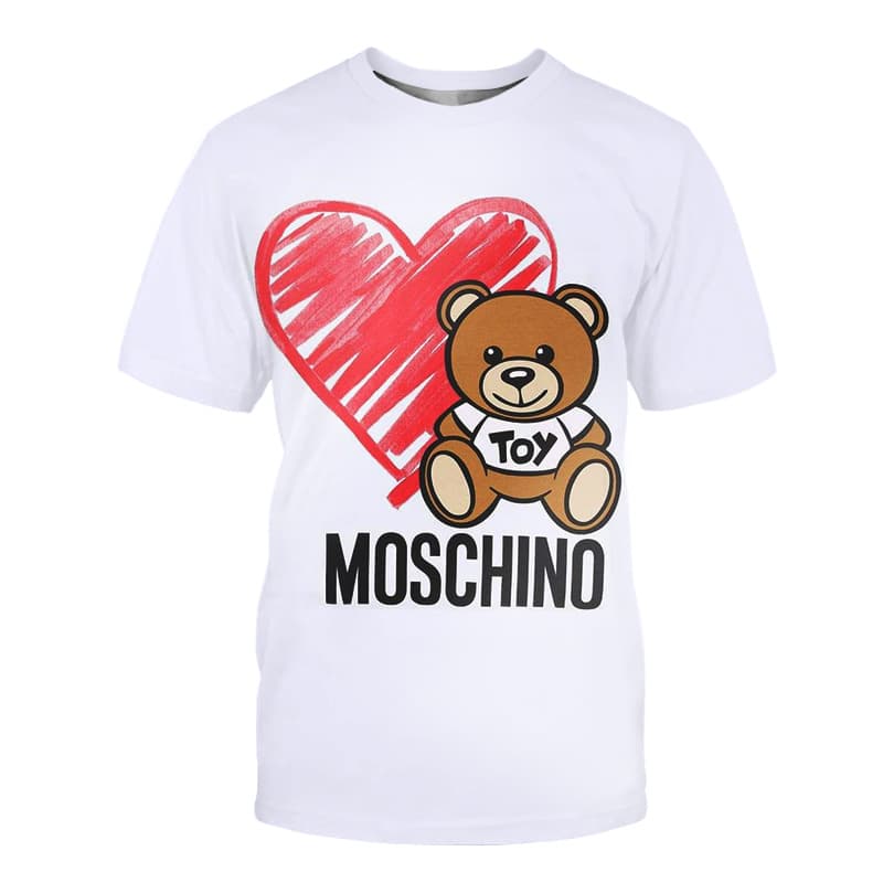 T-Shirt ample surdimensionné à imprimé de dessin animé ours pour femmes, nouvelle collection