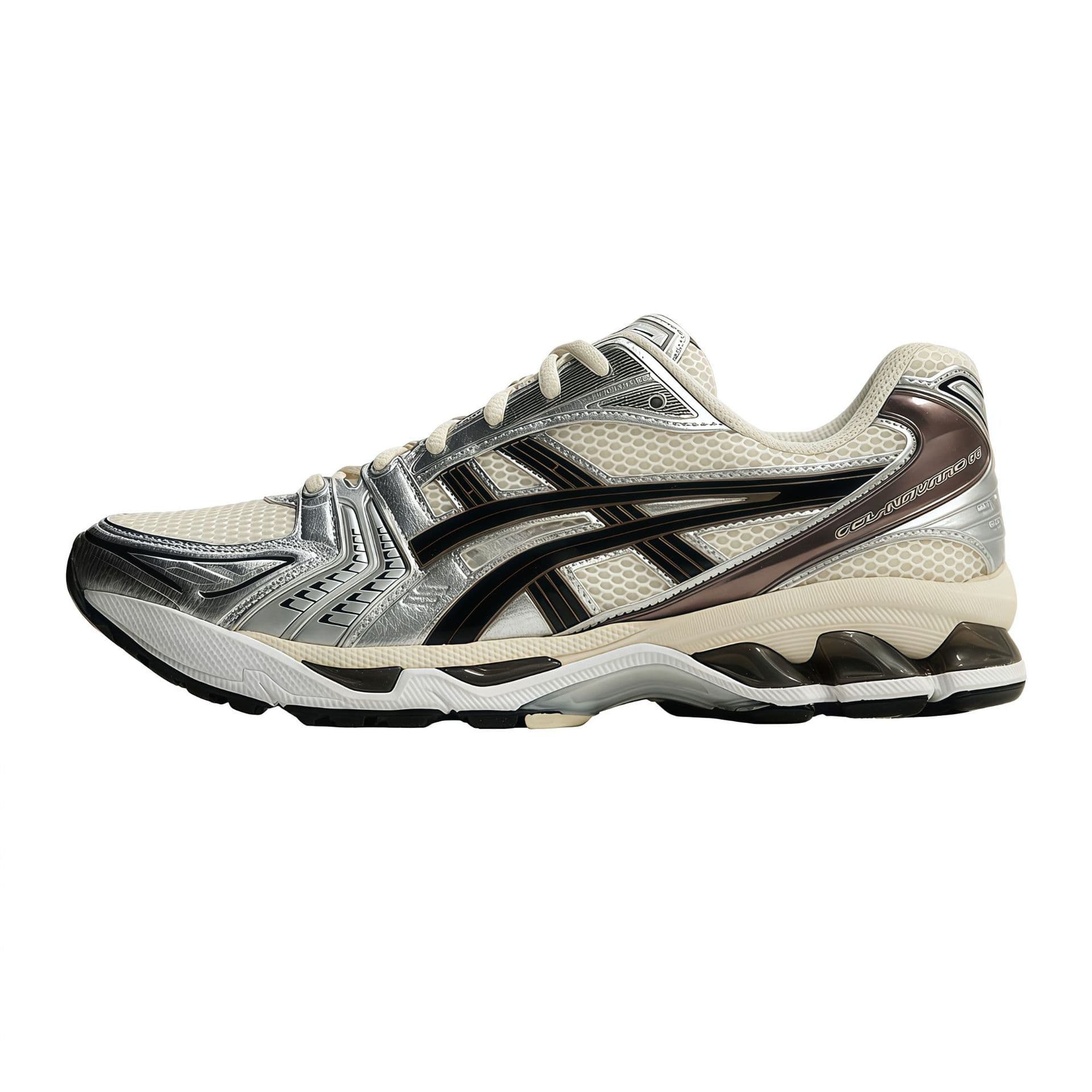 Chaussures Asics Gel-Kayano14 Cross-frontalières en tissu mesh, confortables et respirantes, pour hommes et femmes.