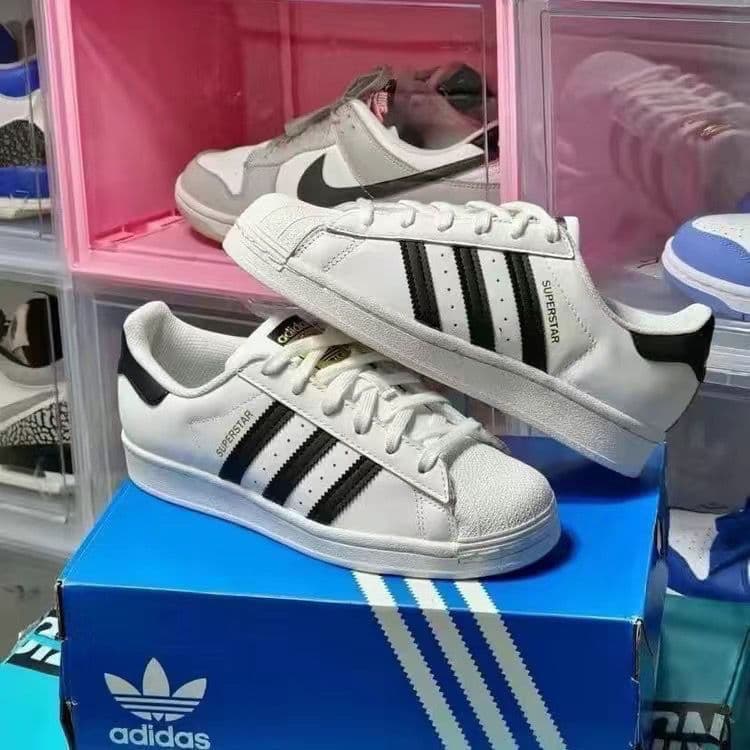 Chaussures de sport décontractées à coupe basse, blanches et bleues, originales et pures, pour couple, respirantes, polyvalentes et tendance
