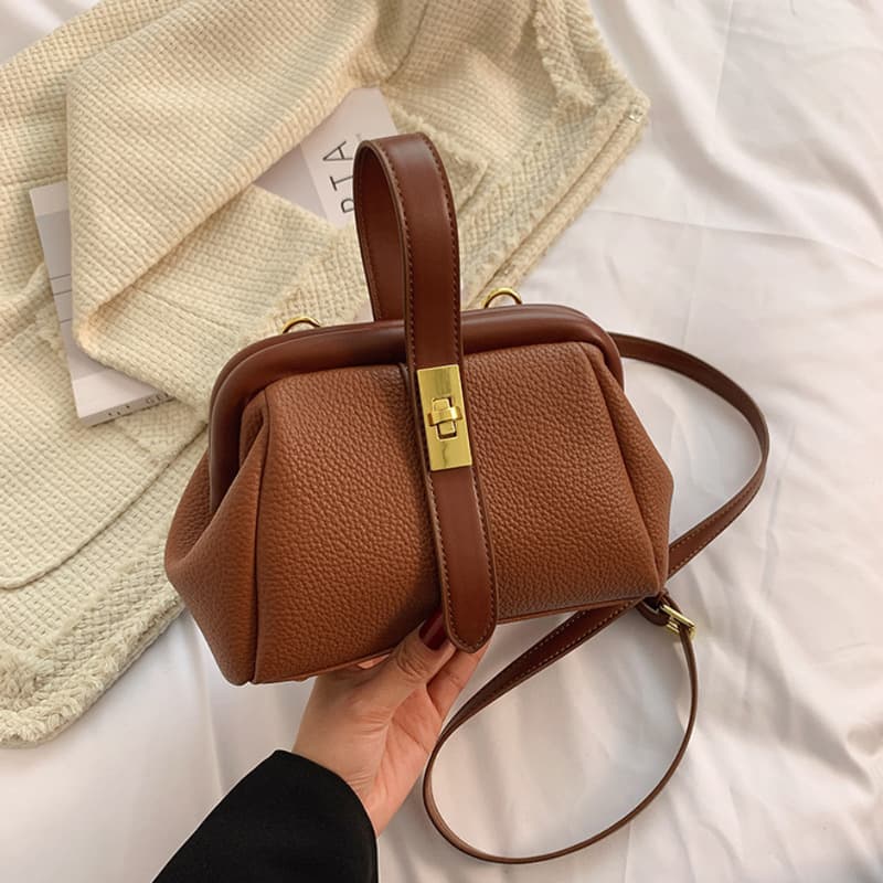 Bags for women bags trendy shoulder bags fashionable handbags textured temperament messenger bags