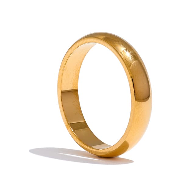 Yhpup Gold Plated Ring By Girl's Beauty Lab