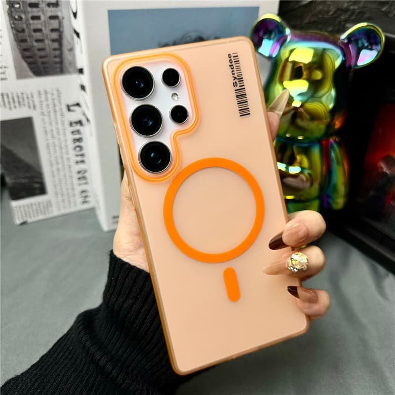 Transculent Frosted Case For Samsung S26 S25 S24 S23 S22 S21 S20 Ultra Plus FE Wirels Charging Cas