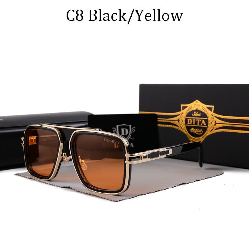 Lunettes de soleil carrées Dita pour hommes et femmes LXN-EVO 95882
