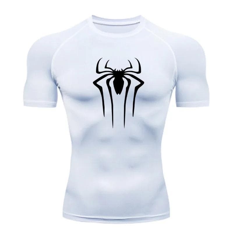 Men's Quick Drying Fitness Training T-Shirt Space Station Design 2025 New Style Base Layer Sports Running Top
