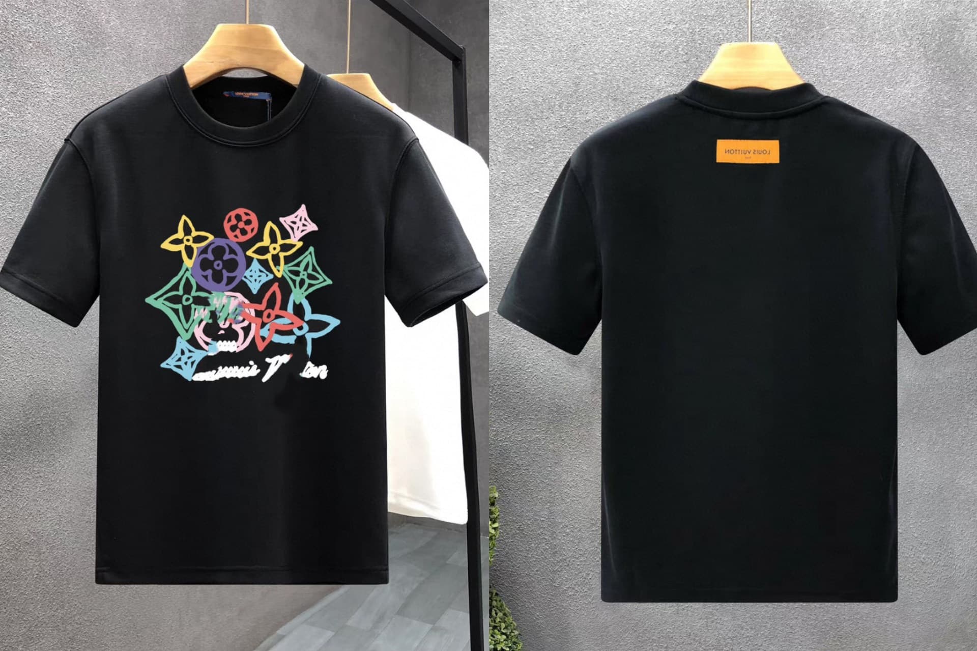 T-shirt unisexe à manches courtes, imprimé logo, style décontracté et ample, de haute qualité, collection été 2026.