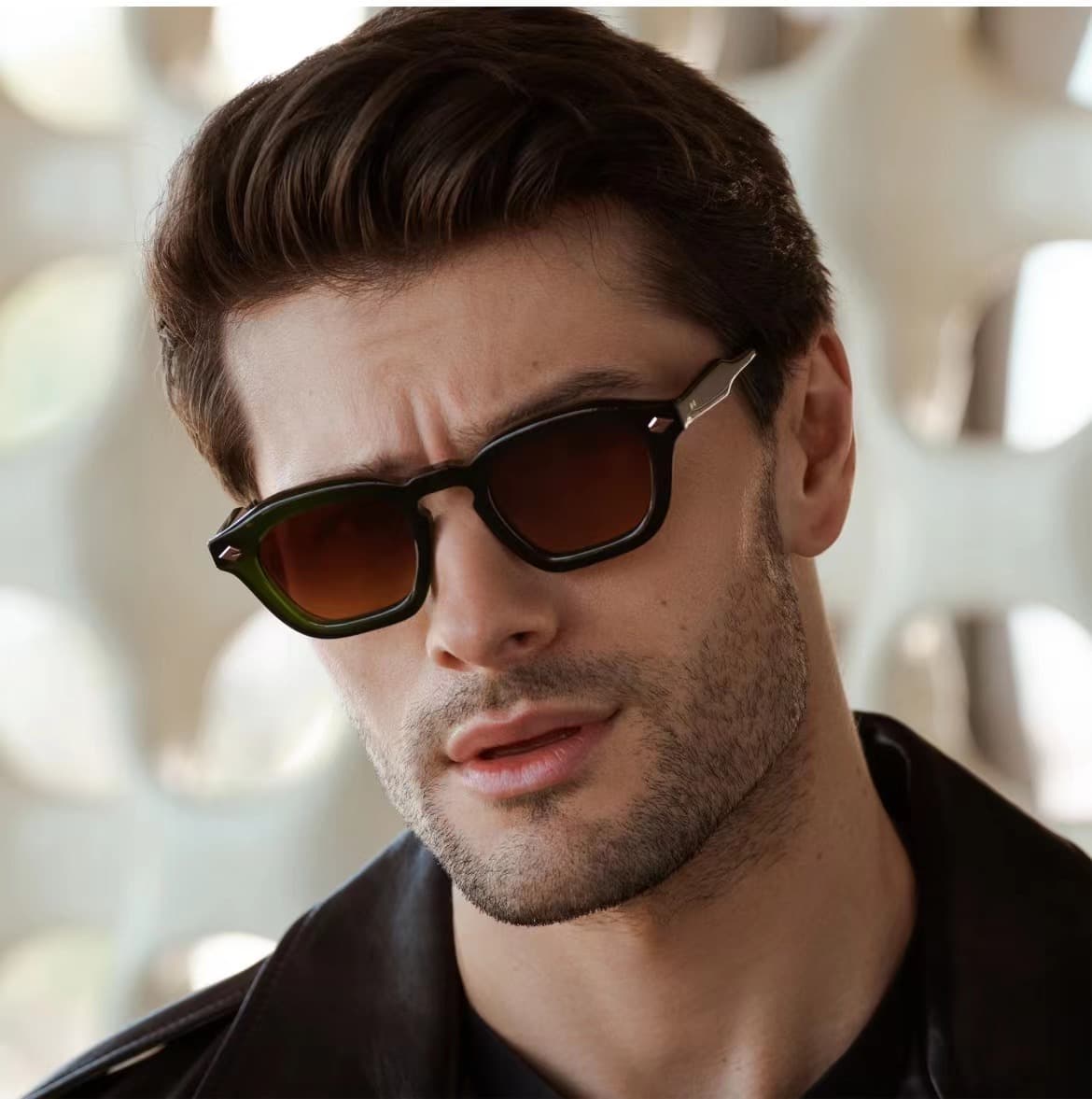 Men's Sunglasses Round Decorative Sunglasses Men Trend Street Shooting Modern Charm Retro Sunglasses Women.