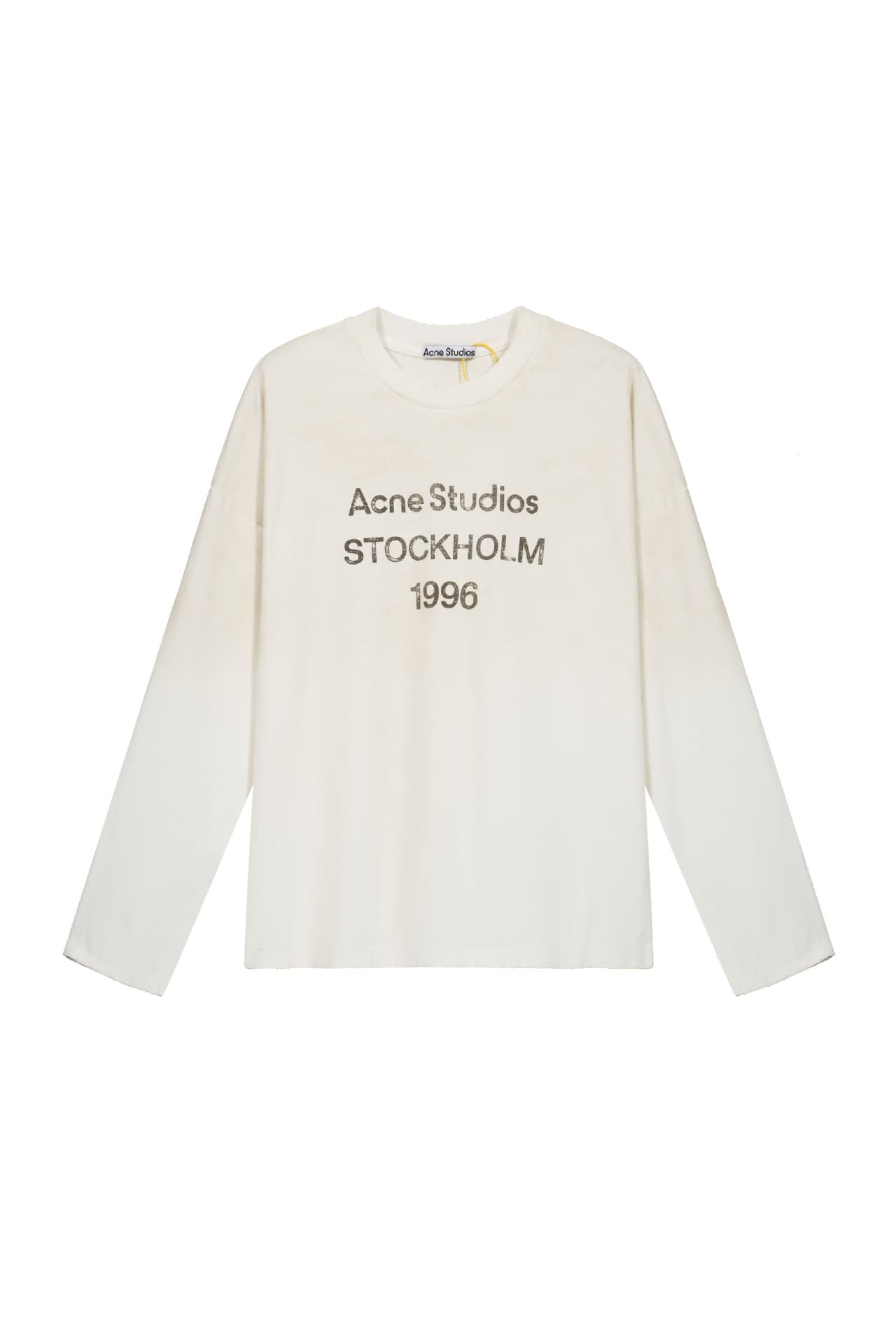 25SS 1996 Classic Dstruction Commmorativ Lazy Rlaxd Long Slv Sun Protction Lightwight Bas T-Shirt Couplel