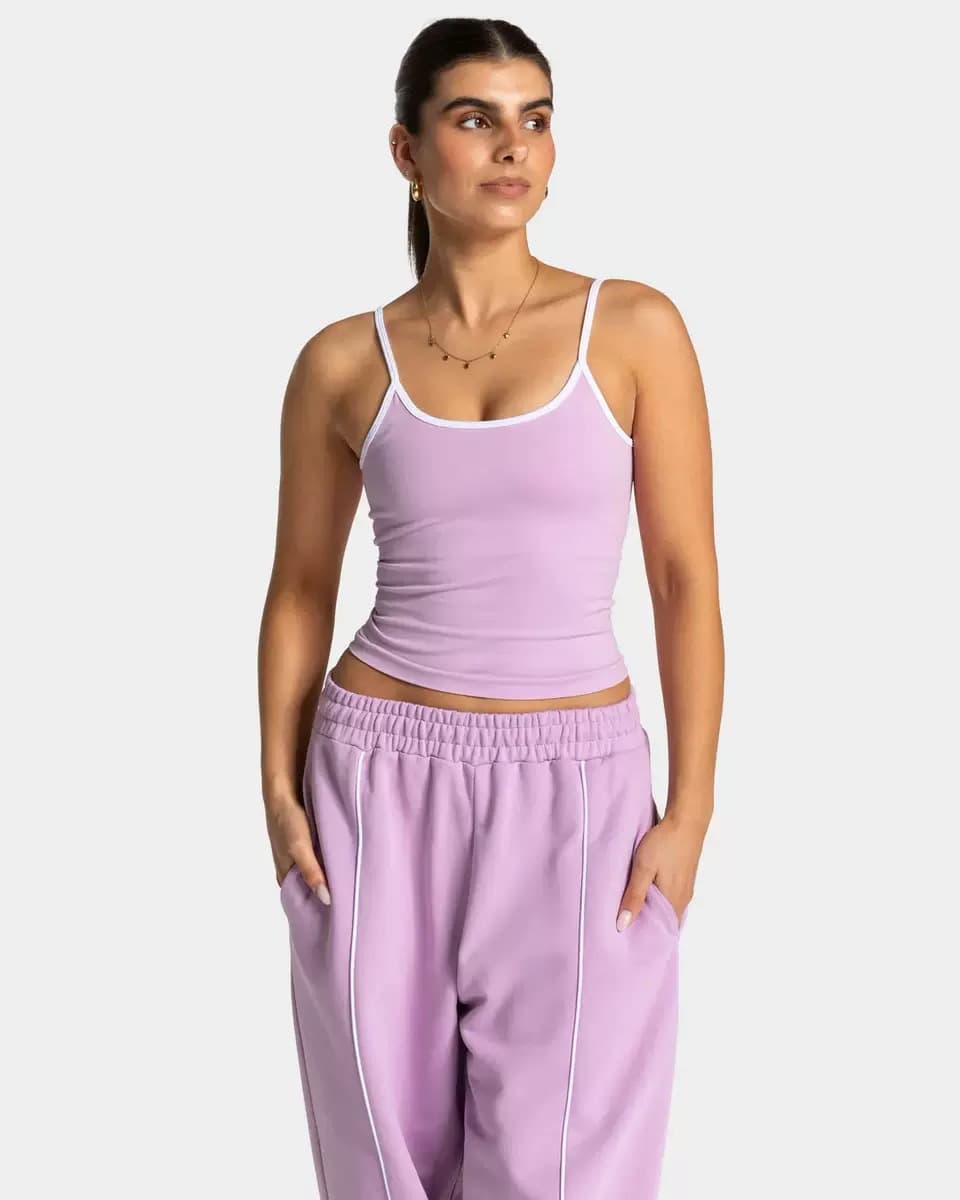Ensemble débardeur et short de yoga ajusté sans coutures à blocs de couleur - Un article très populaire