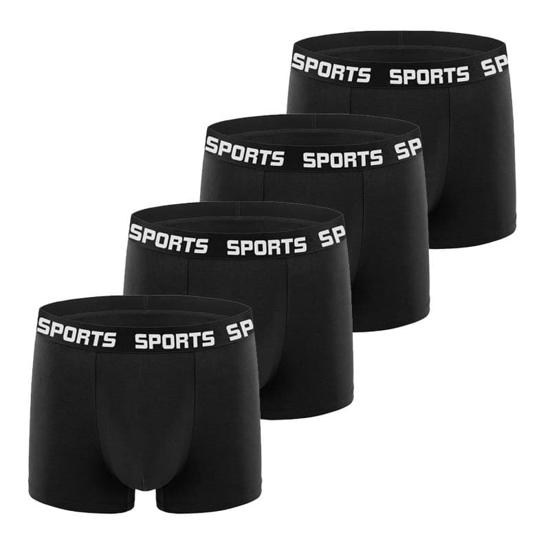 Men's Underwear Men's Boxer Shorts Sports Breathable High Elastic Style Four Corner Hot Style